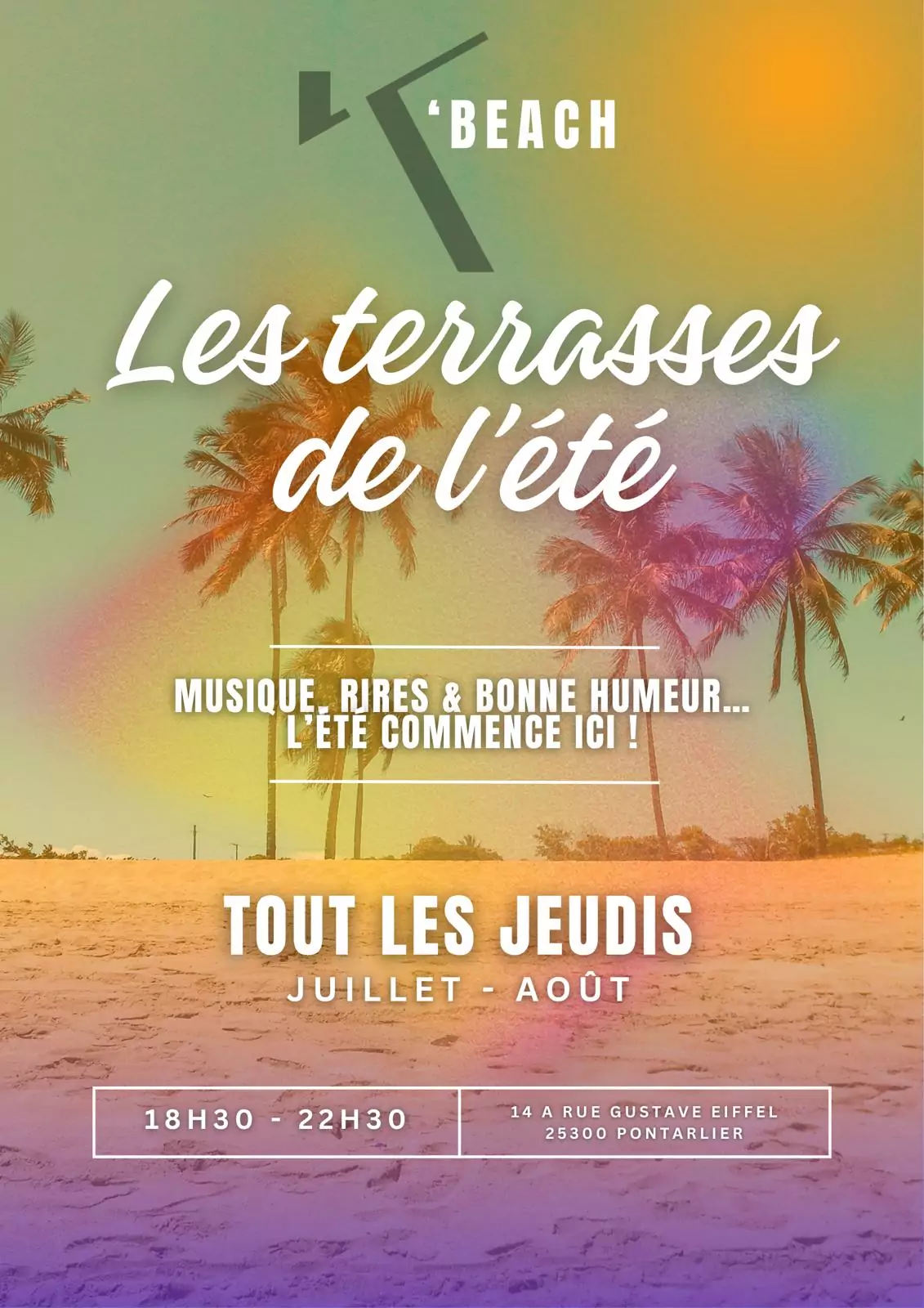 Les terrasses de l'été